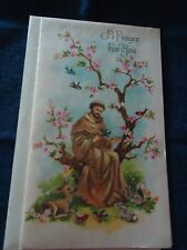 Vintage Greeting Card - St. Francis Prayer picture