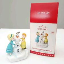 2016 Hallmark Keepsake Ornament Disney Frozen Do You Want To Build A Snowman picture
