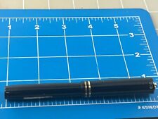Judd's Very Nice Vintage Sheaffer Black Ring Top Fountain Pen w/14kt Fine Nib picture