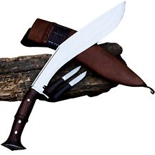 15 inches Blade Gurkha Khukuri Machete-Kukri Knives-Full Tang-Sharpen-Sale Knife picture