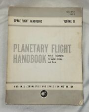 Planetary Flight Handbook 1965 SP-35 Part 5 Volume 3 Rare HTF NASA picture