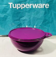 Tupperware Thatsa Jr Bowl 3L/ 12cup Putple With Matching Seal New picture