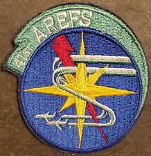 USAF 41st AREFS AIR REFUELING SQUADRON US AIR FORCE PATCH Org USGI COLOR VTG v2 picture