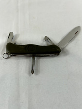 Swiss Army Knife - Victorinox Dutch Army DE-GM 9305297 -Rare Green picture