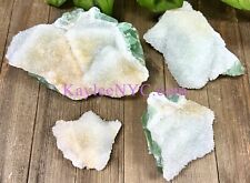 Wholesale 4-5 PCs Natural Druzy Sugar Fluorite Crystal Healing picture