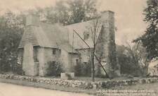 c1910 Old Stone House Rear View Guilford CT P27x picture