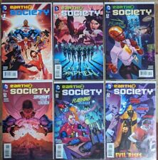 EARTH 2 SOCIETY Lot of 6 NM Dc Comics, #1-#6 Hourman, Power Girl, ANARKY picture