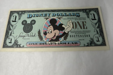 1987-A $1 Disney Dollar. First Issue. Disneyland. Mickey Mouse. picture