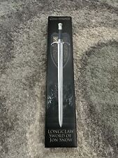 Official Game Of Thrones HBO Licensed Longclaw Valyrian Sword Of Jon Snow New  picture