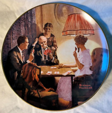 This Is the Room That Light Made, Norman Rockwell Collectible Plate, Knowles picture