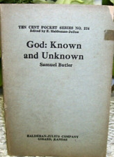 God Known and Unknown by Samuel Butler   Antique Booklet 1879 picture