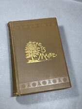 1888 The Poets of Maine Antique Book Biographical Sketches ~ By George Griffith picture