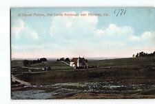 Old Vintage Postcard of El Carmel Mission San Carlos Borromeo near Monterey CA picture