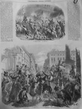1860 1900 Carnival Italy Spain Belgium 28 Newspapers Antique Complete picture