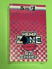 FREE GIFTS🎁Hemp🍁Zone Wet👄Dreams🍒Cherry 75 High Quality Rolling Papers 15pks♨ picture
