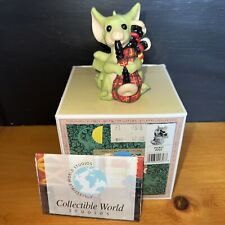 1995 Whimsical World Pocket Dragons “Pocket Piper” Figurine Real Musgrave SIGNED picture