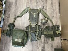 Canadian Armed Forces Pattern 82 Webbing Combat Kit Large Loaded With Items picture