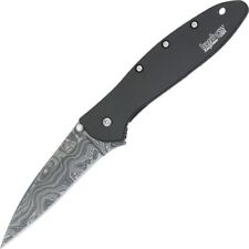KERSHAW KNIFE - LEEK #1660DAM SILVER or #1660DAM BLACK - FRAMELOCK A/O - NIB picture