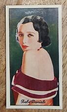 1935 Carreras Famous Film Stars #54 Bebe Daniels picture