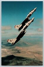 Postcard Black Aces of Fighter Squadron 41 - Navy F-14A Tomcats - USS Roosevelt picture
