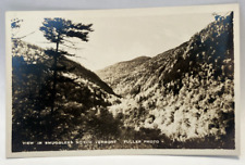 RPPC View in Smugglers Notch, Vermont, VT Fuller Photo Postcard picture