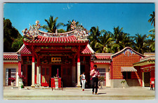 c1960s Famous Snake Temple of Penang Vintage Postcard picture
