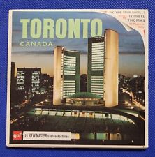 Gaf Vintage COLOR A035 Toronto Ontario Canada view-master 3 reels packet Set picture