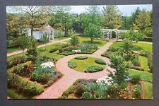 Massachusetts MA Postcard Garden of The Residence of General Salem Towne picture