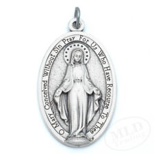 Our Lady Miraculous Medal Pendant Large 1.75