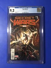 Marvel Secret Wars #1 CGC 9.2 MAIN A Ross COVER 1ST PRINT APPEARANCE COMIC 2015 picture