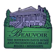 Beauvoir Jefferson Davis Presidential Library Travel Souvenir Pin picture