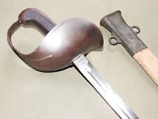 US Army WW1 CAVALRY SPRINGFIELD ARMORY FIRST YEAR M-1913 PATTON SABER & SCABBARD picture