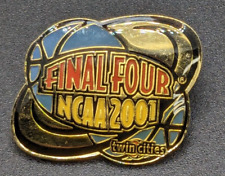 2001 NCAA Basketball Final Four - Twin Cities Minnesota - Enamel Hat Lapel Pin picture