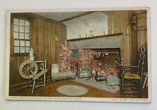Vintage Postcard c1926~ Paul Revere House Kitchen View ~ Boston Massachusetts MA picture