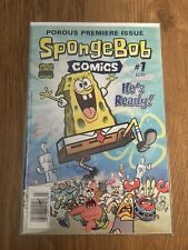 SpongeBob Comics #1 News stand Edition Rare picture