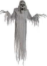 HALLOWEEN ANIMATED 6 FT HANGING PHANTOM PROP DECORATION HAUNTED HOUSE CEMETARY picture