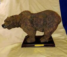 Vintage Grizzly Bear Sculputure Figurine - 12