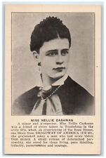 c1940 Miss Nellie Cashman Miner Tombstone Broadway Phoenix Arizona AZ Postcard picture