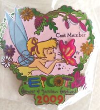 Disney WDW Epcot Cast Exclusive Tinker Bell Flower & Garden Festival 2009 Pin picture