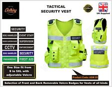 Hi-Vis Pro Tec/ Tactical Utility Vest Equipment Patrol Security Vest (PC#05) picture
