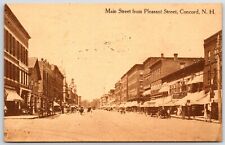Main Street from Pleasant Street Concord New Hampshire N. H. Florence Russell picture