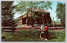The Indian Mill Flowers & Children Tamsin Park Penninsula Ohio Vintage Postcard picture