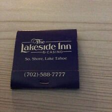 The Lakeside Inn And Casino Lake Tahoe Matchbook picture