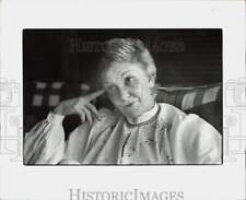 1978 Press Photo Mary Martin in pensive mood - lra67057 picture