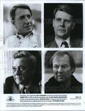 1990 Press Photo Actor Roy Scheider and co stars in 
