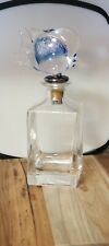 Deakin & Francis Decanter w/ Hans Turnwald glass fish topper pre-owned  picture