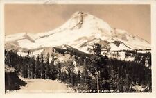 1929 OREGON RPPC POSTCARD: VIEW OF MOUNT HOOD, FROM COOPER SPUR HWY, OR picture