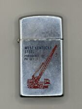 Vintage 1982 West Kentucky Steel Advertising Zippo Lighter Providence KY picture
