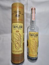 Colonel EH Taylor Small Batch Bourbon Whiskey Empty 750ml Bottle, Cork, and Tube picture