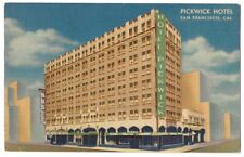 San Francisco California c1950's Pickwick Hotel, Fifth off Market, Bus Depot picture